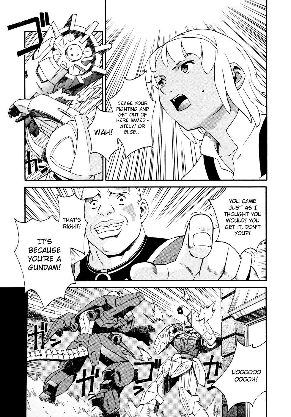 Turn A Gundam Chapter 10 page 13 - Chapter 10: Knox’s Collapse