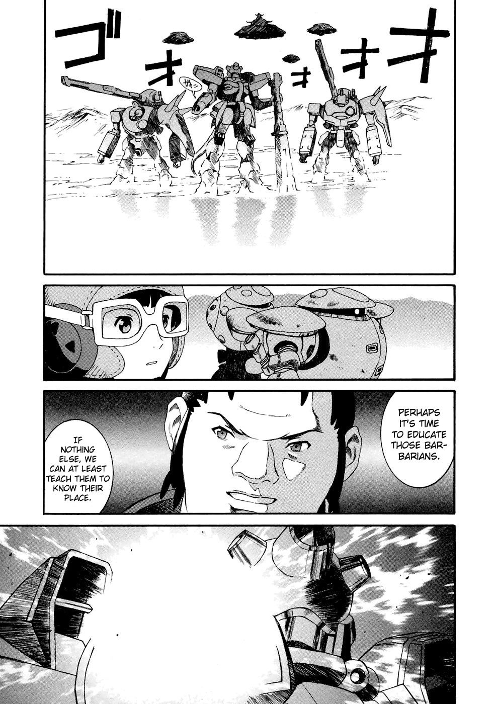 Turn A Gundam Chapter 10 page 5 - Chapter 10: Knox’s Collapse