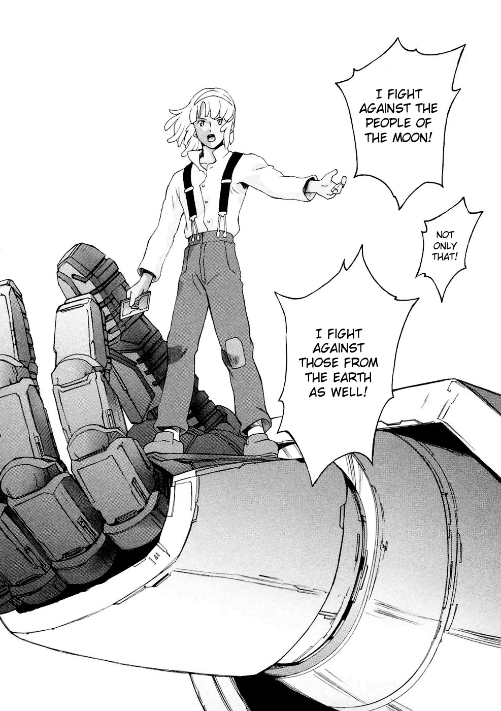Turn A Gundam Chapter 11 page 22 - Chapter 11: Home is Far Beyond the Sky