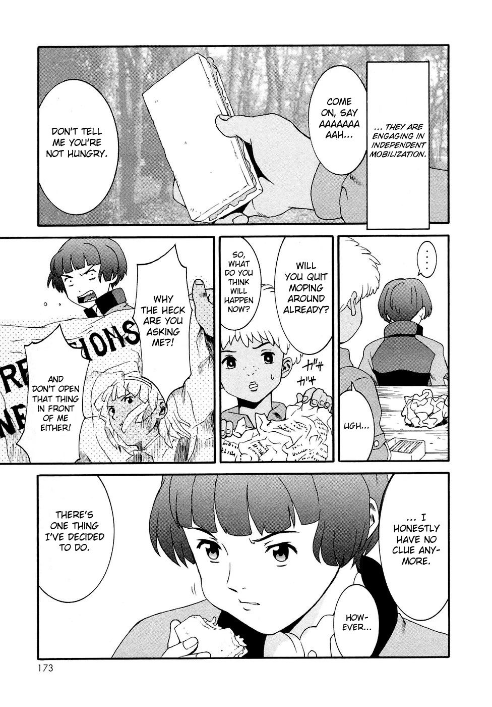 Turn A Gundam Chapter 11 page 29 - Chapter 11: Home is Far Beyond the Sky