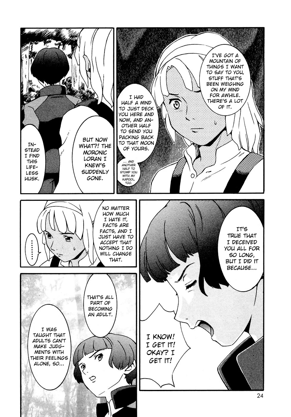 Turn A Gundam Chapter 12 page 23 - Chapter 12: The Shadow of The Eclipse
