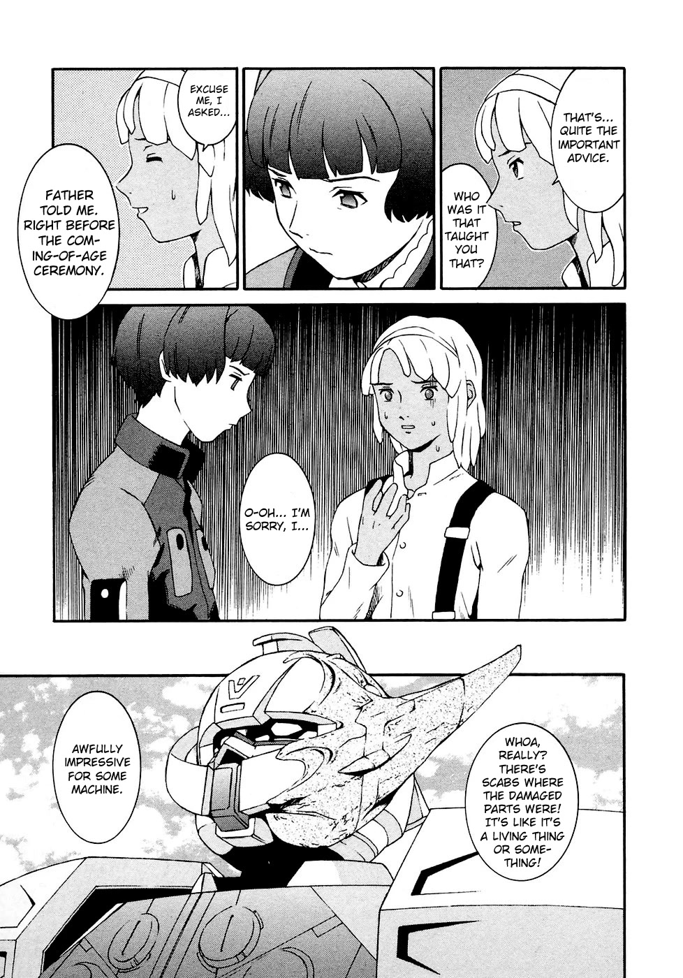 Turn A Gundam Chapter 12 page 24 - Chapter 12: The Shadow of The Eclipse