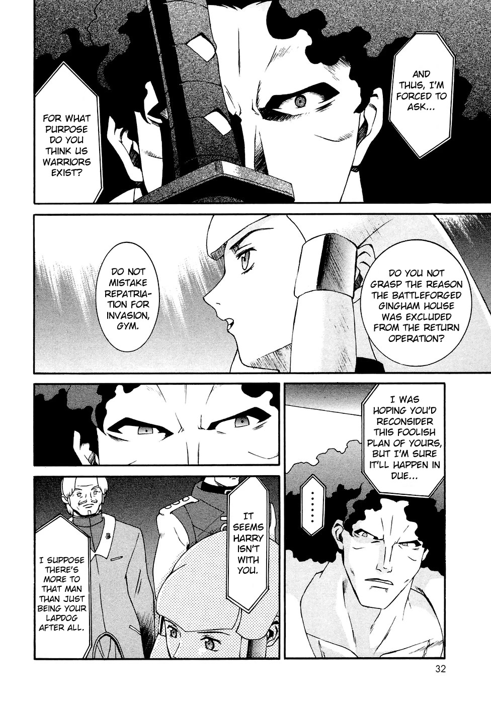 Turn A Gundam Chapter 12 page 30 - Chapter 12: The Shadow of The Eclipse