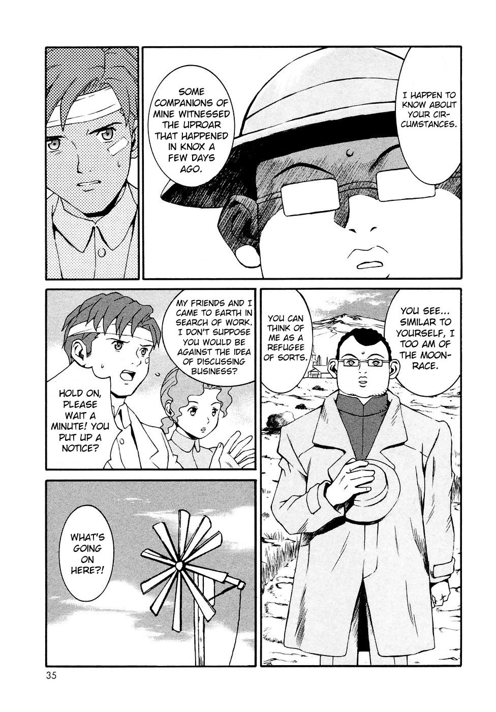 Turn A Gundam Chapter 12 page 33 - Chapter 12: The Shadow of The Eclipse
