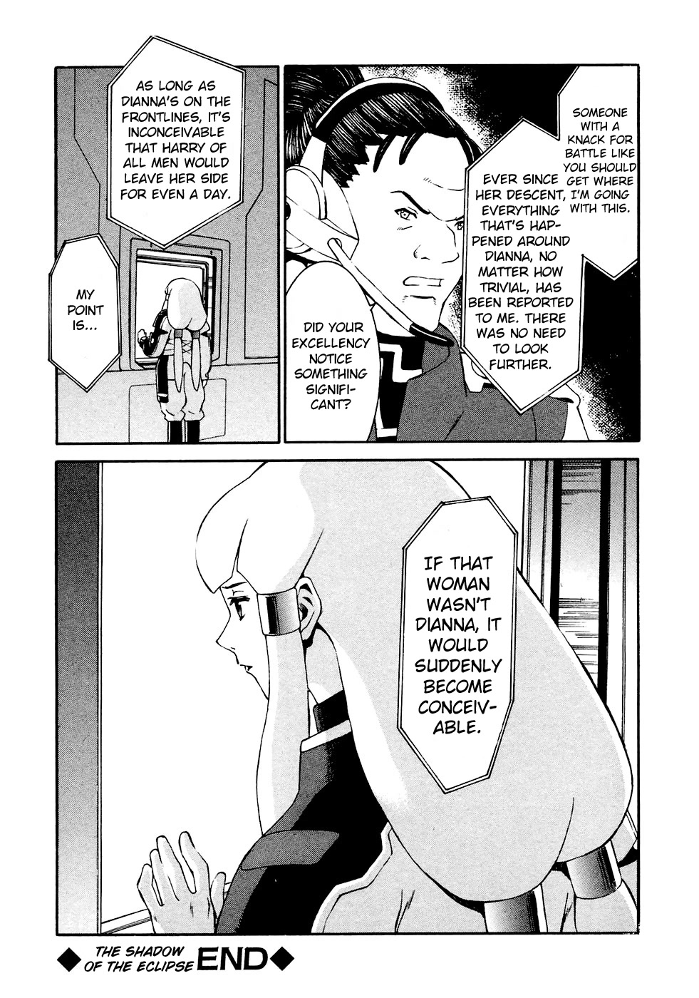 Turn A Gundam Chapter 12 page 35 - Chapter 12: The Shadow of The Eclipse