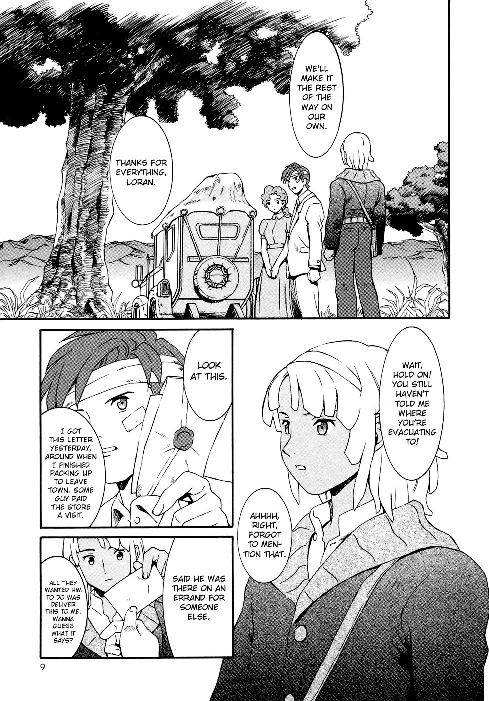 Turn A Gundam Chapter 12 page 8 - Chapter 12: The Shadow of The Eclipse