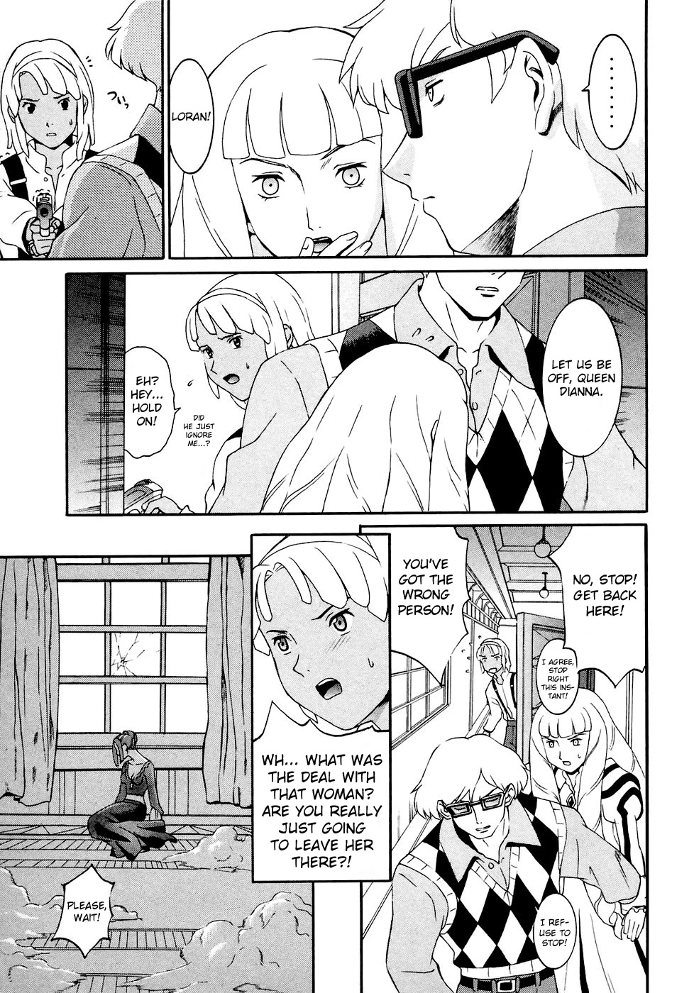 Turn A Gundam Chapter 13 page 13 - Chapter 13: Loran’s Loss