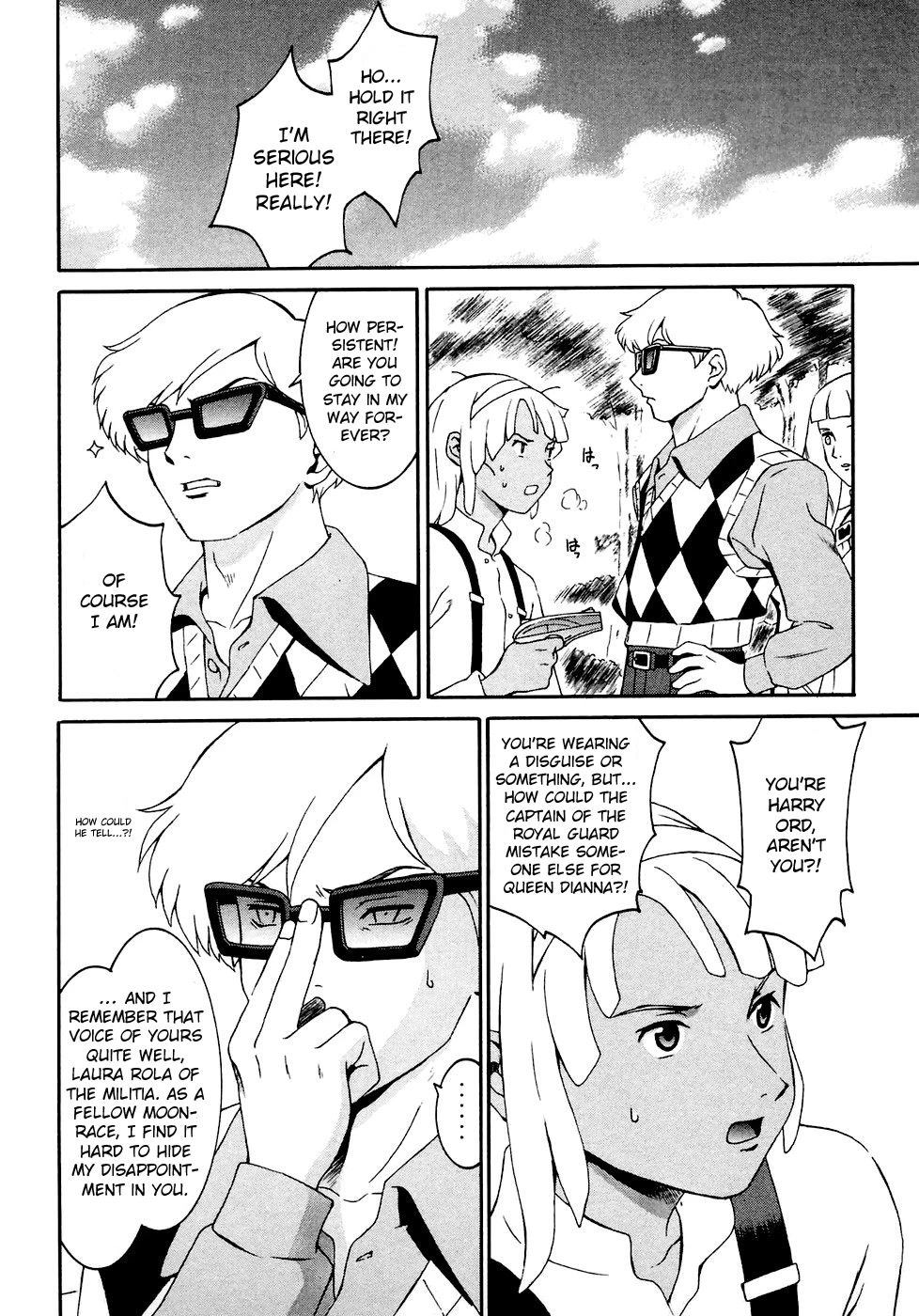 Turn A Gundam Chapter 13 page 14 - Chapter 13: Loran’s Loss