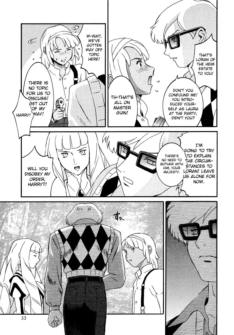 Turn A Gundam Chapter 13 page 15 - Chapter 13: Loran’s Loss