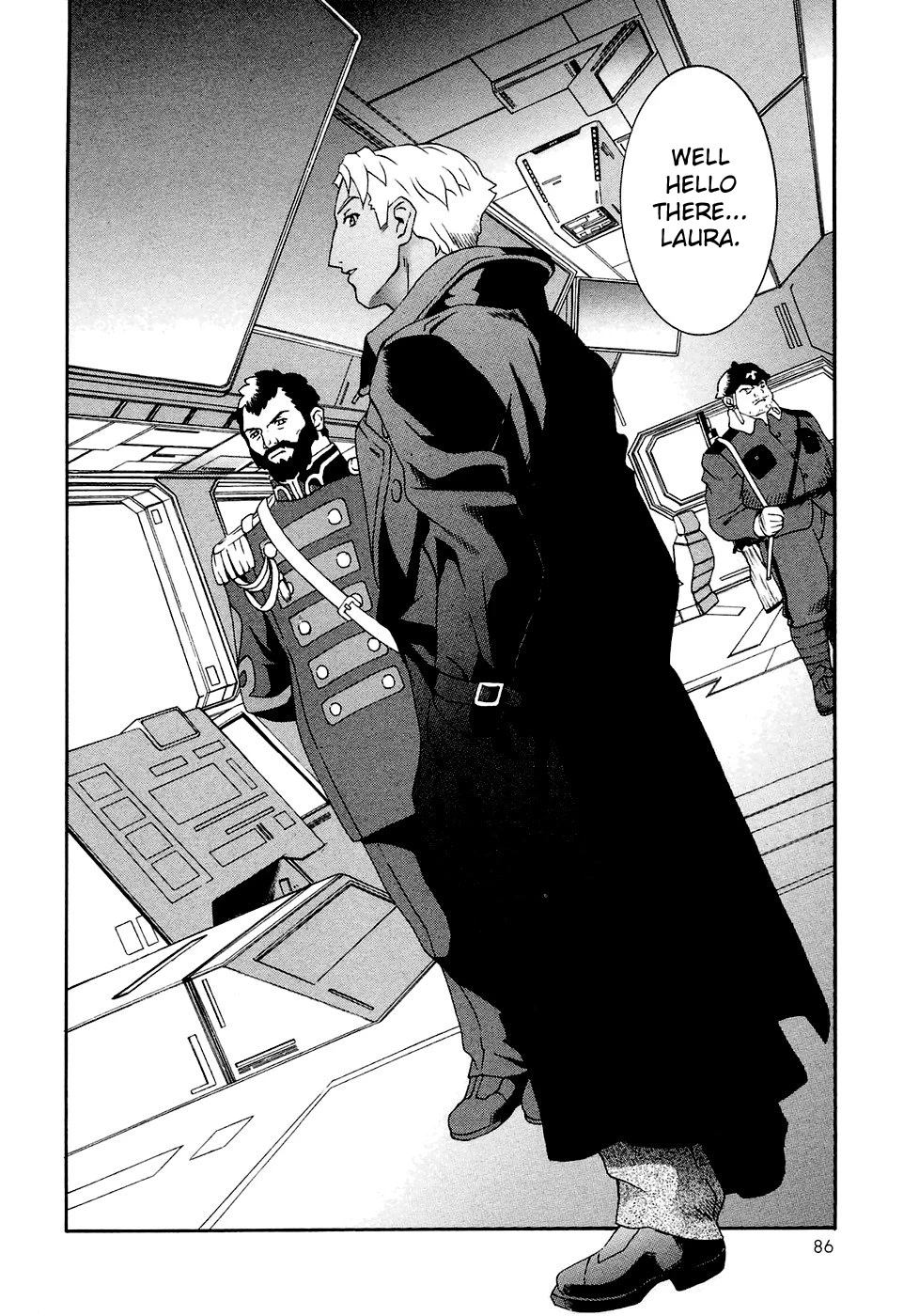 Turn A Gundam Chapter 14 page 18 - Chapter 14: The Wedge Ship and The Ship of Feathers