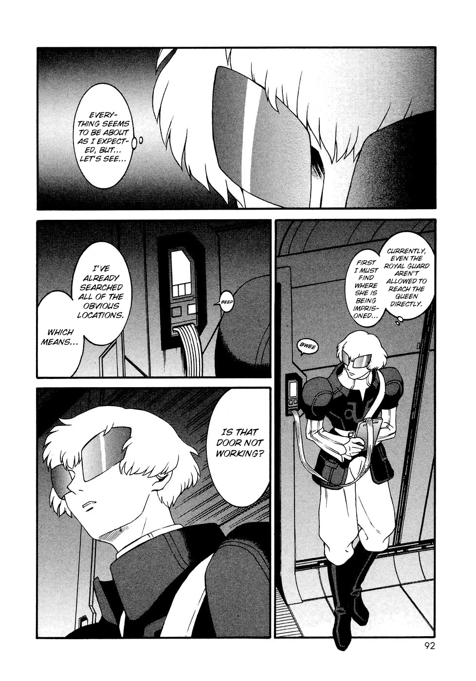 Turn A Gundam Chapter 14 page 24 - Chapter 14: The Wedge Ship and The Ship of Feathers