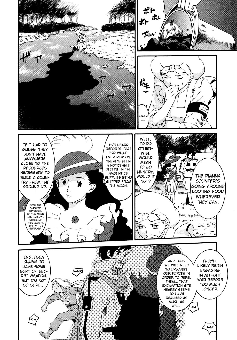 Turn A Gundam Chapter 14 page 8 - Chapter 14: The Wedge Ship and The Ship of Feathers