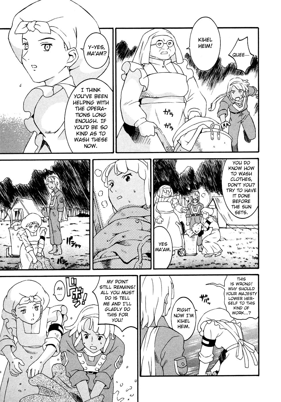 Turn A Gundam Chapter 14 page 9 - Chapter 14: The Wedge Ship and The Ship of Feathers