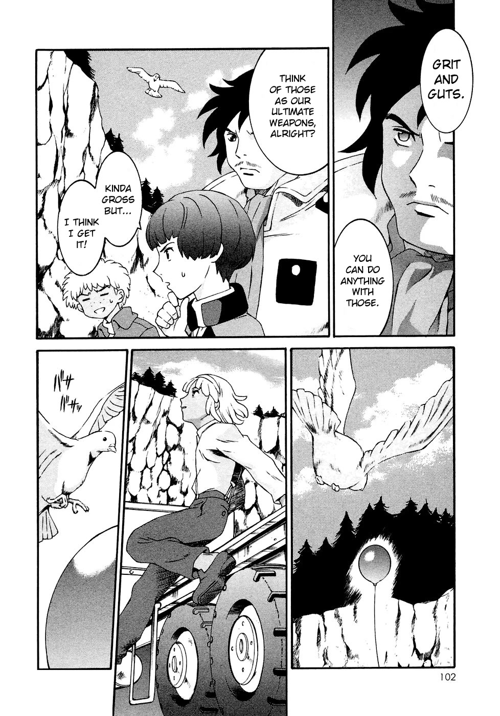 Turn A Gundam Chapter 15 page 4 - Chapter 15: The Presented Plume