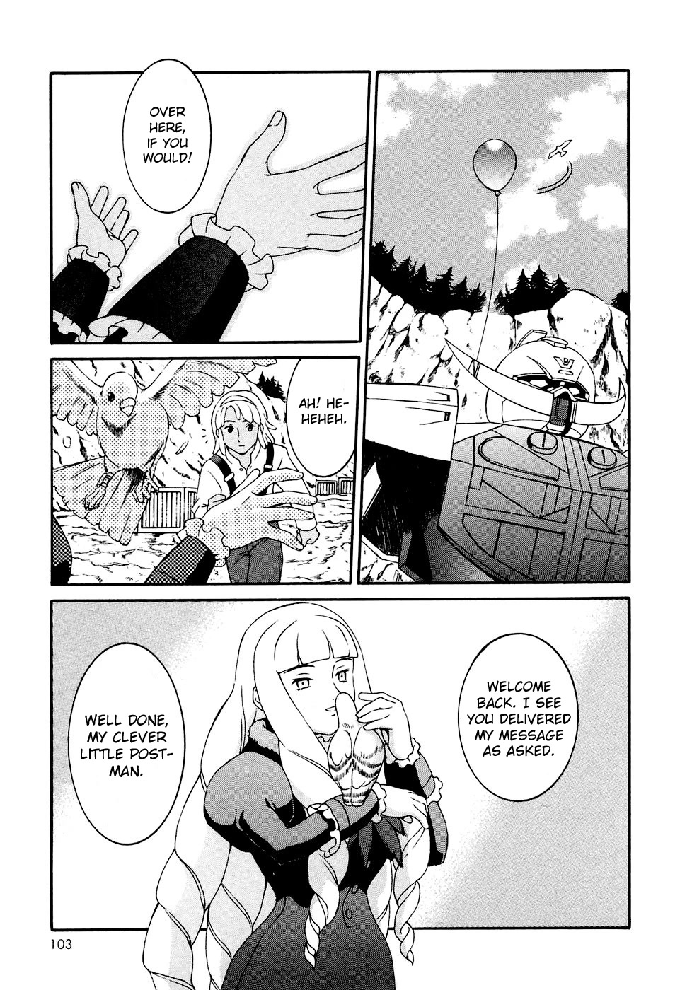 Turn A Gundam Chapter 15 page 5 - Chapter 15: The Presented Plume