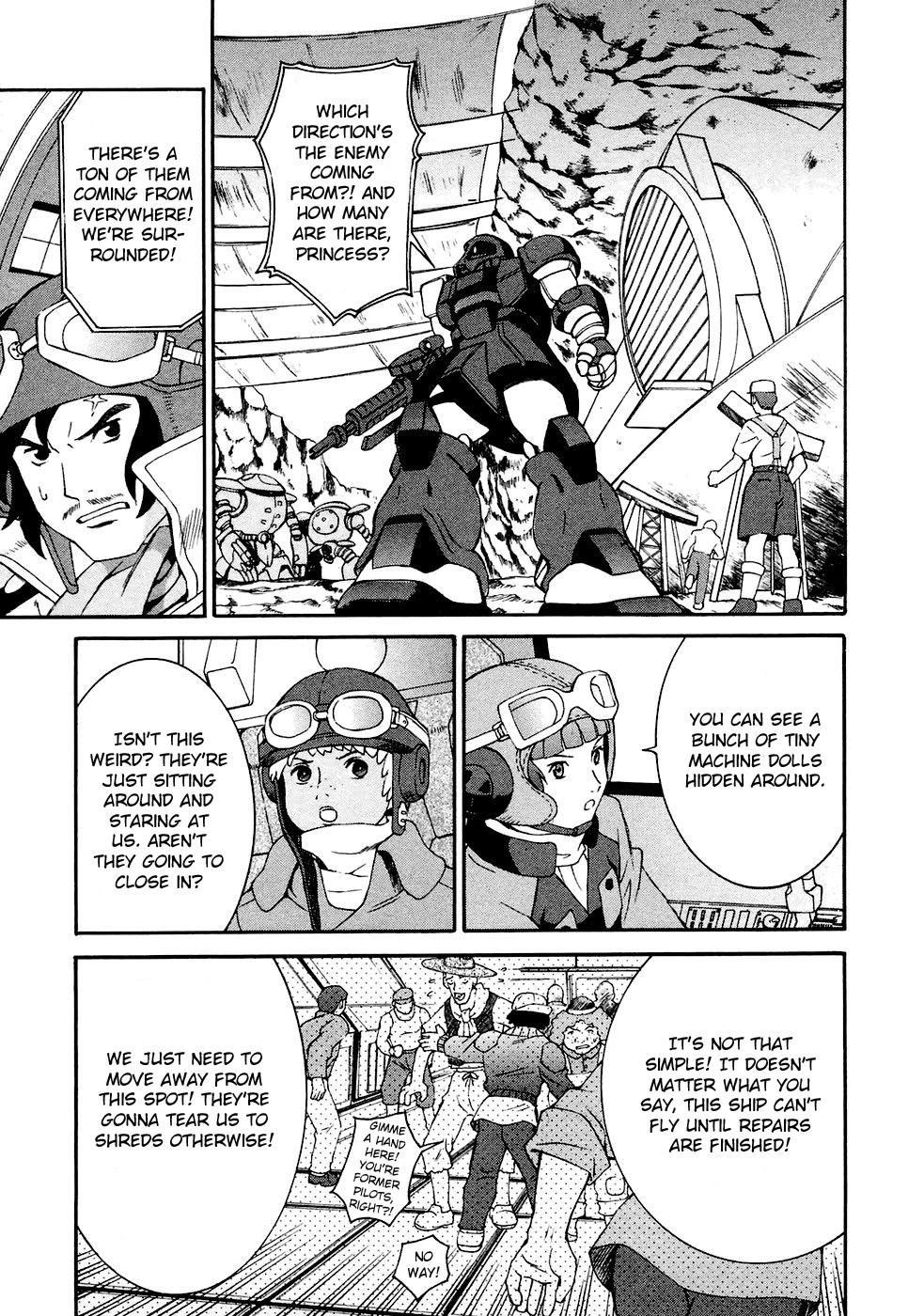 Turn A Gundam Chapter 16 page 12 - Chapter 16: Dianna’s Soldier