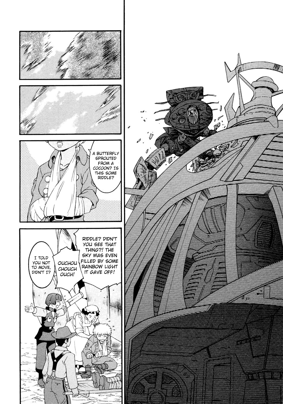 Turn A Gundam Chapter 18 page 17 - Chapter 18: The White Doll of Peace