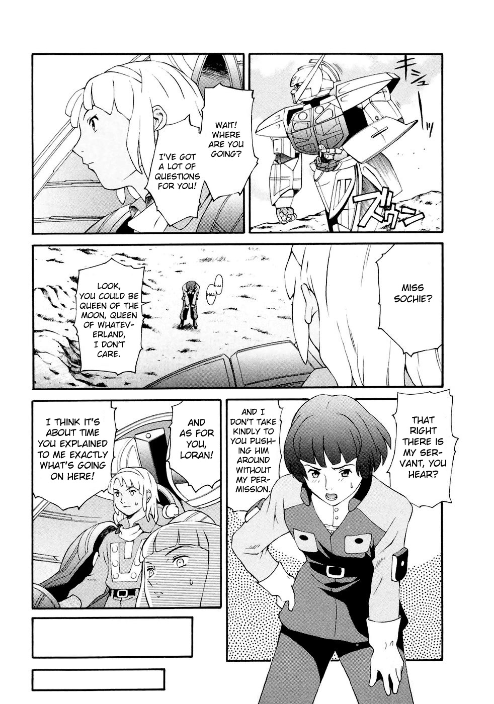 Turn A Gundam Chapter 18 page 19 - Chapter 18: The White Doll of Peace