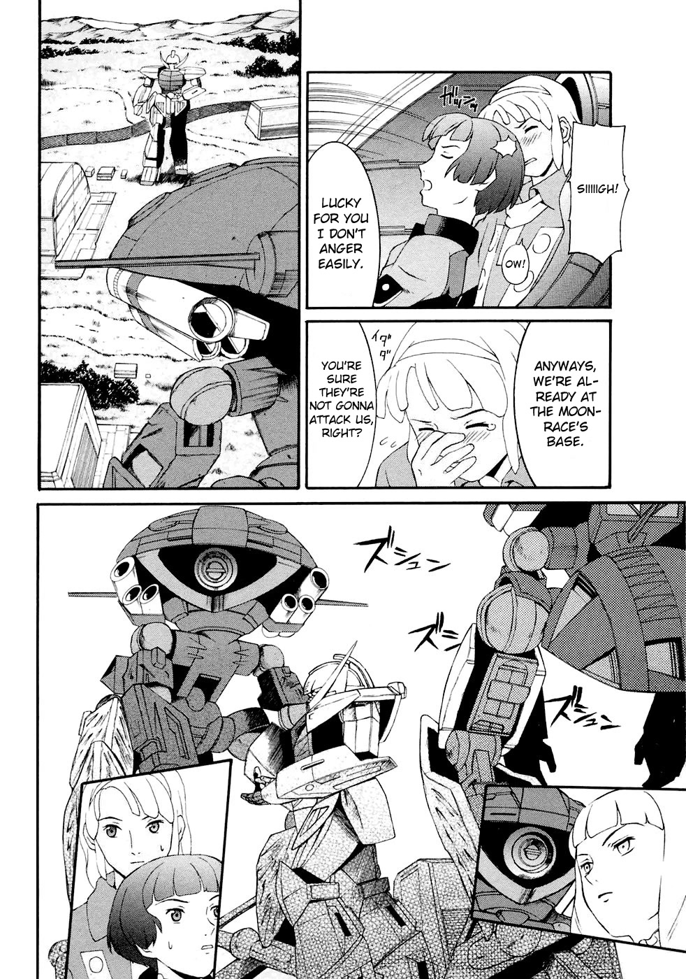 Turn A Gundam Chapter 18 page 21 - Chapter 18: The White Doll of Peace