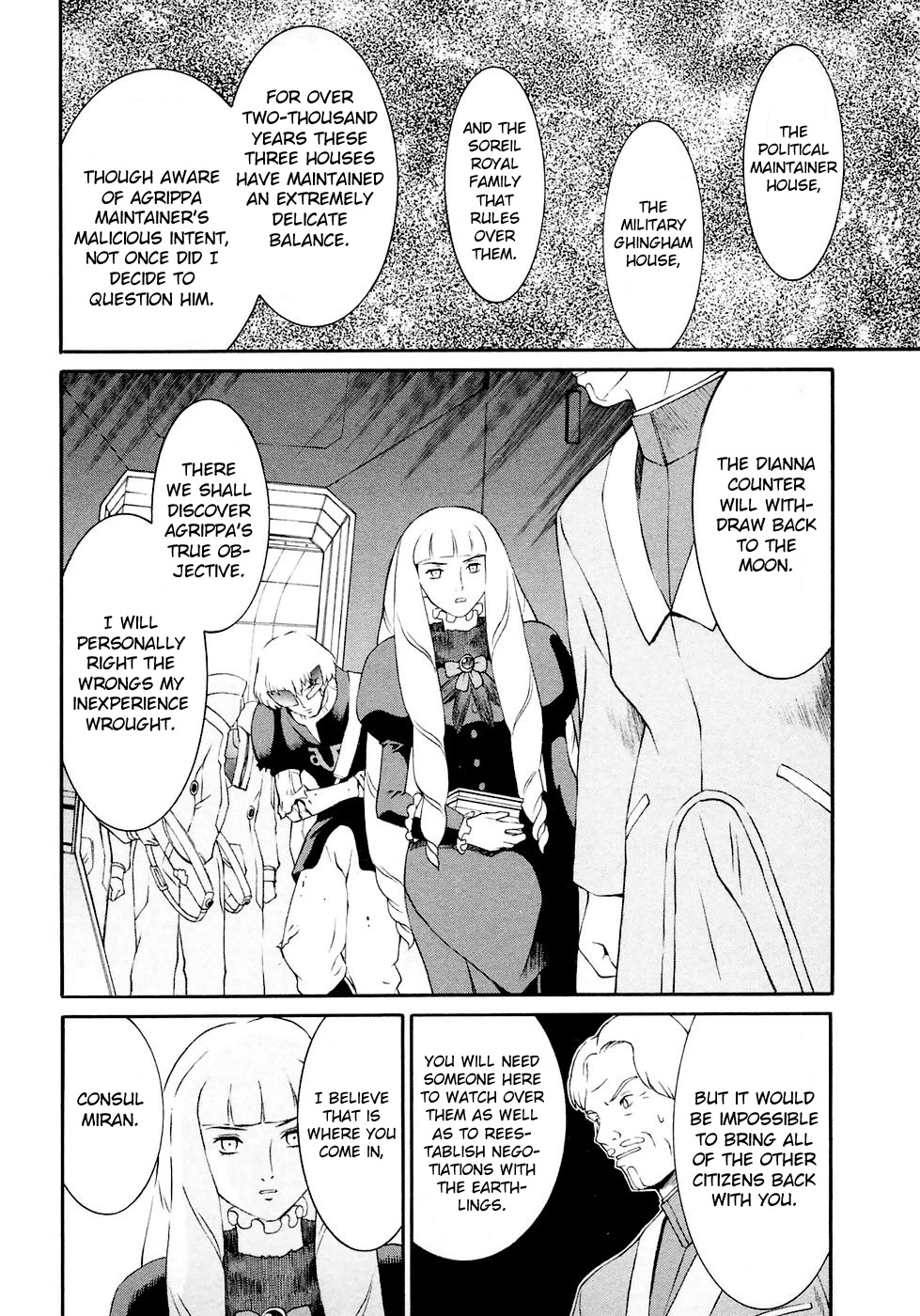 Turn A Gundam Chapter 18 page 25 - Chapter 18: The White Doll of Peace