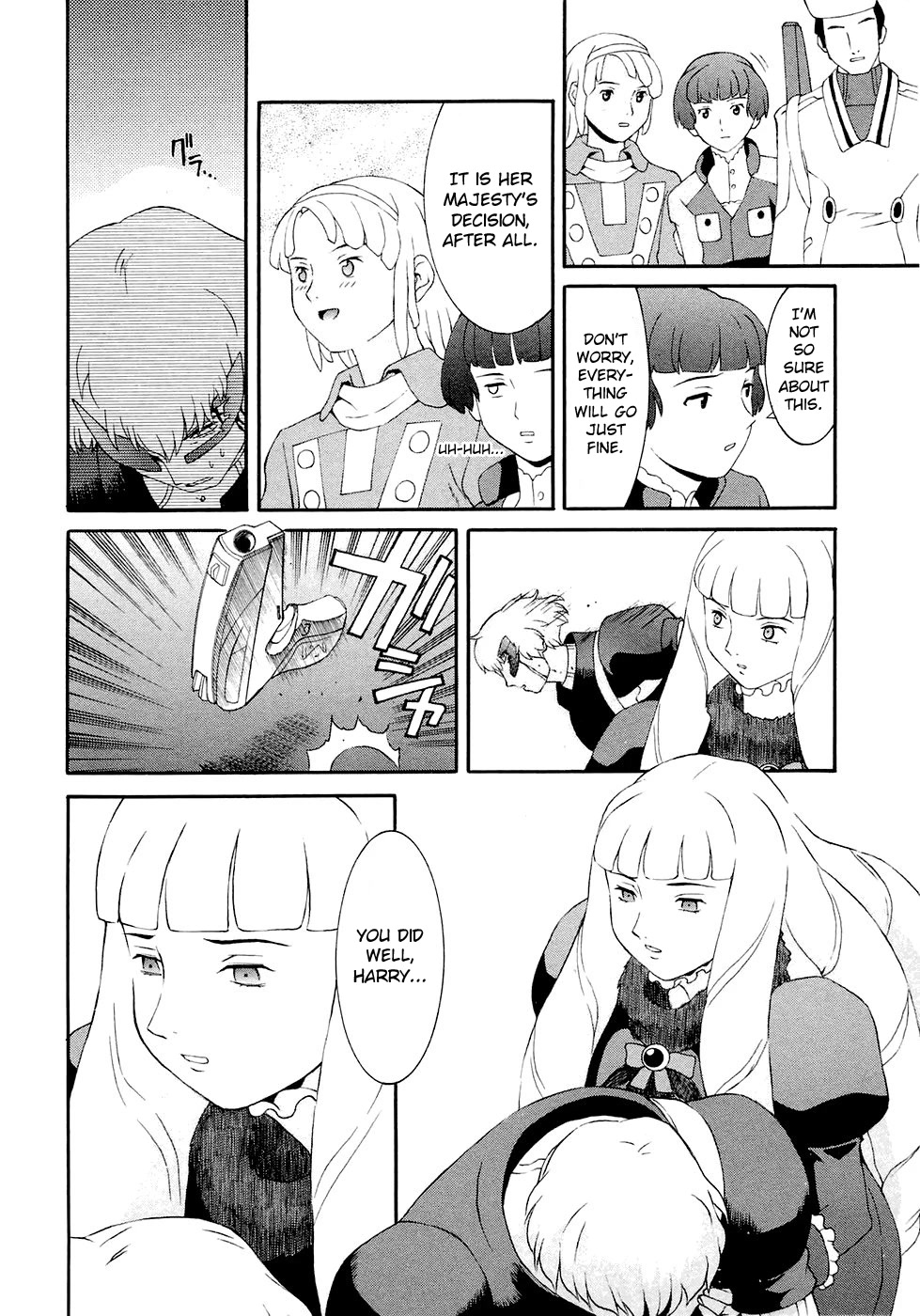 Turn A Gundam Chapter 18 page 27 - Chapter 18: The White Doll of Peace