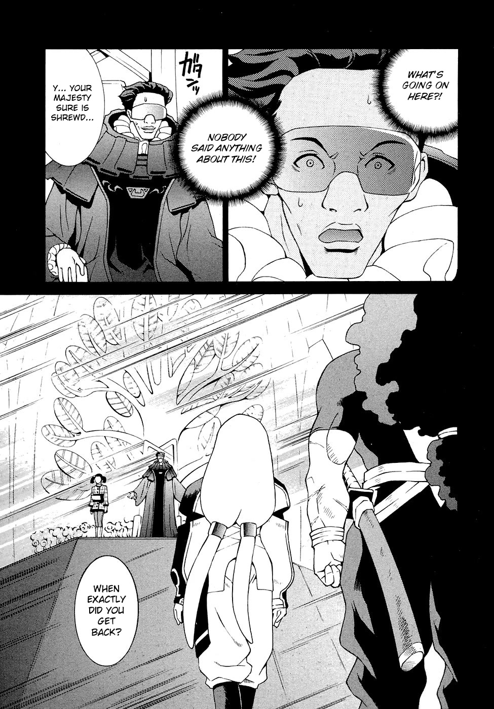 Turn A Gundam Chapter 19 page 1 - Chapter 19: The Militia in Space