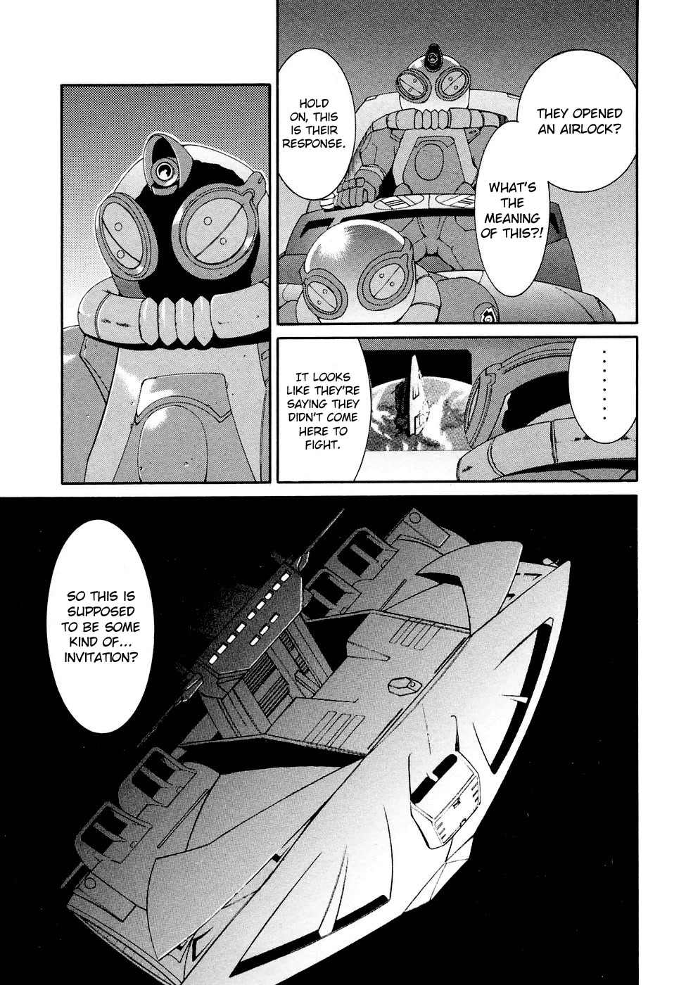 Turn A Gundam Chapter 19 page 11 - Chapter 19: The Militia in Space