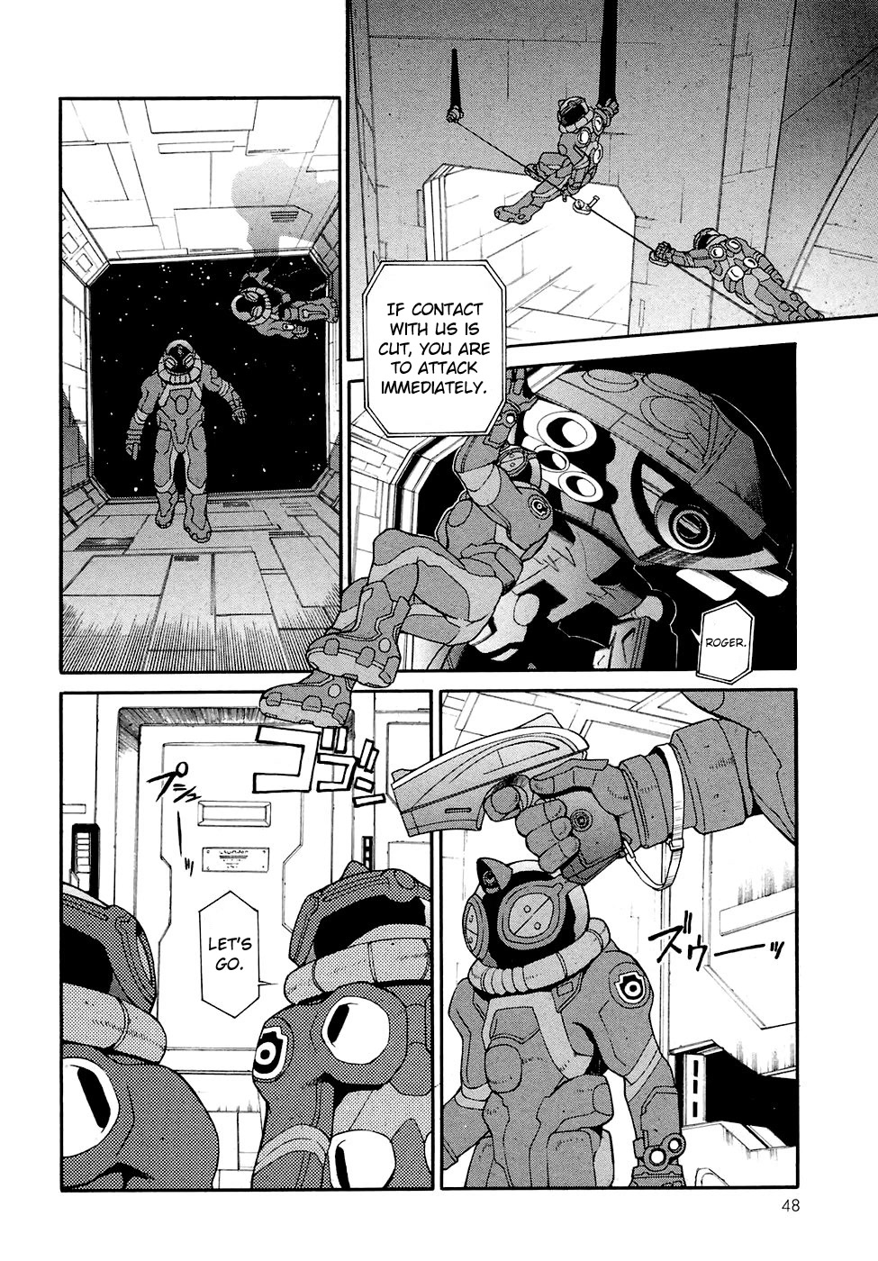 Turn A Gundam Chapter 19 page 12 - Chapter 19: The Militia in Space