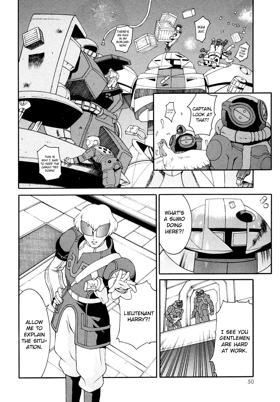Turn A Gundam Chapter 19 page 14 - Chapter 19: The Militia in Space