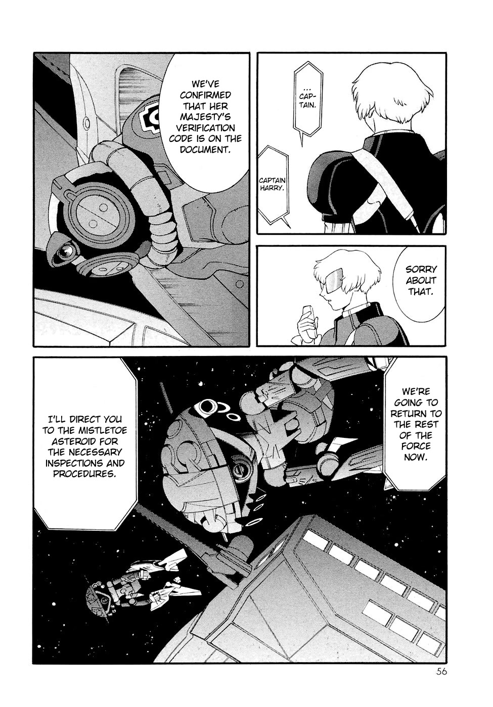 Turn A Gundam Chapter 19 page 20 - Chapter 19: The Militia in Space