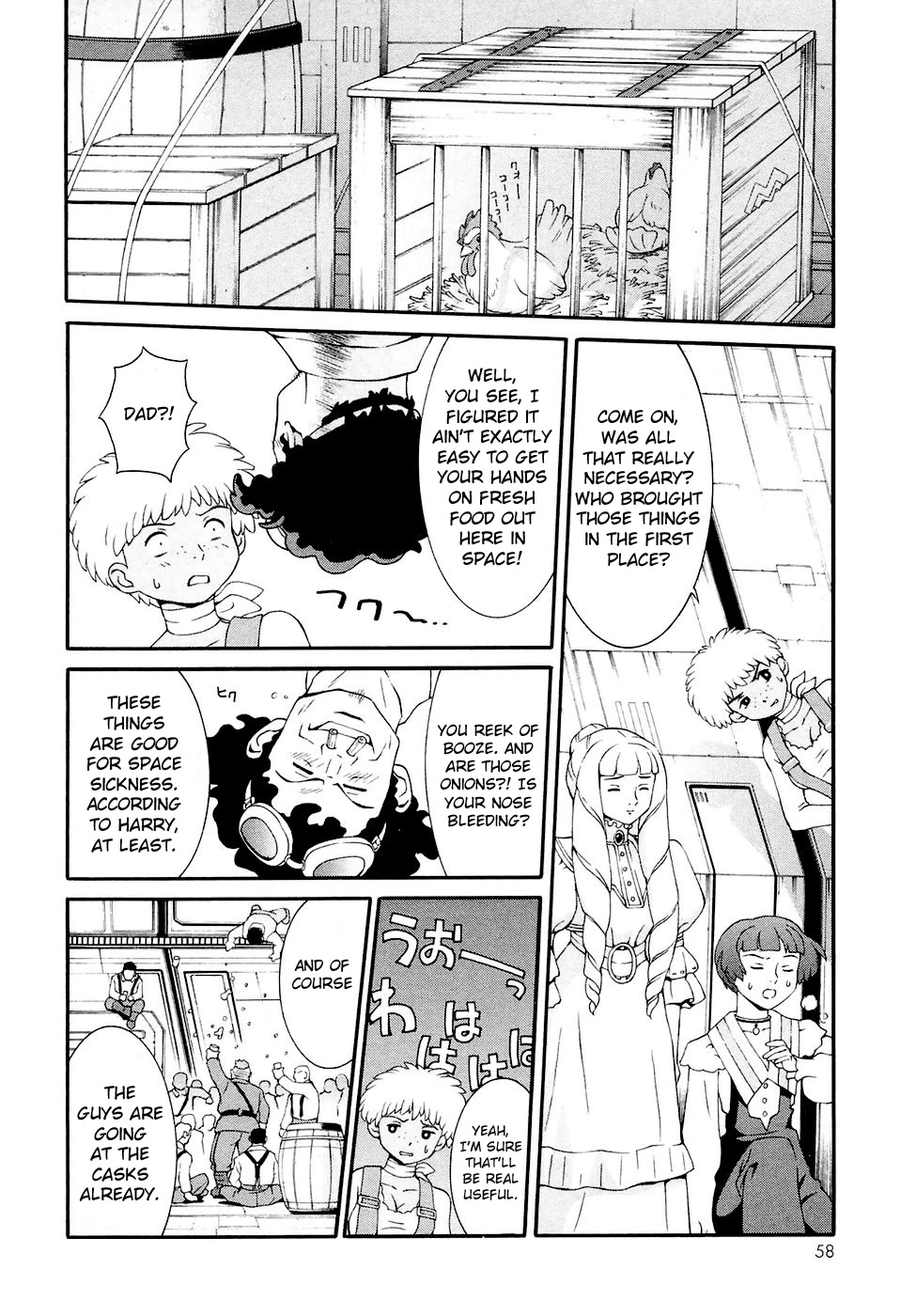 Turn A Gundam Chapter 19 page 22 - Chapter 19: The Militia in Space