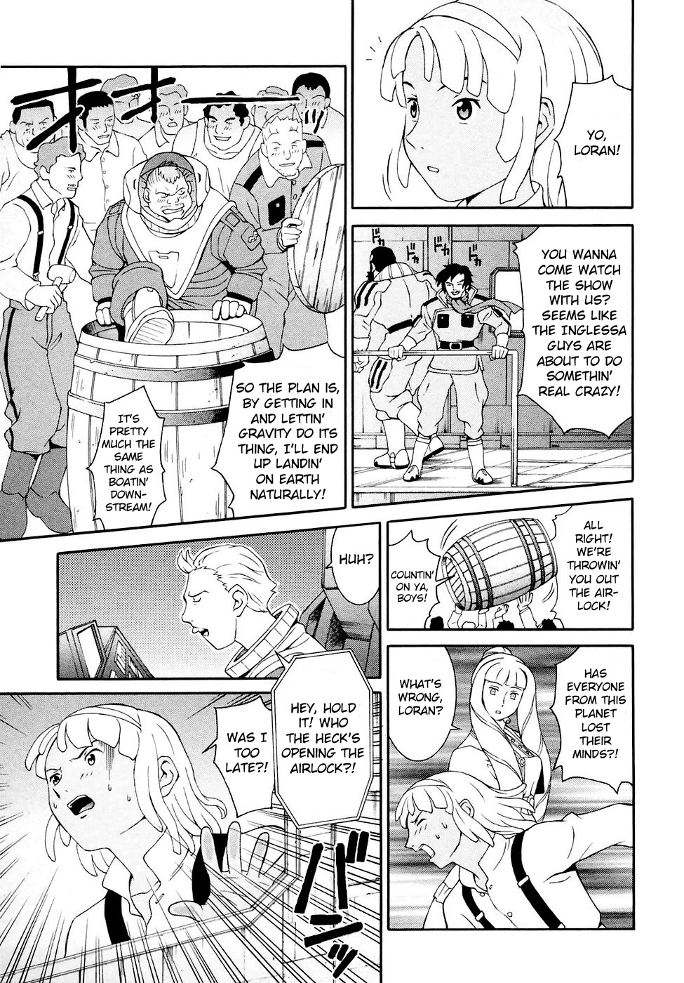 Turn A Gundam Chapter 19 page 27 - Chapter 19: The Militia in Space