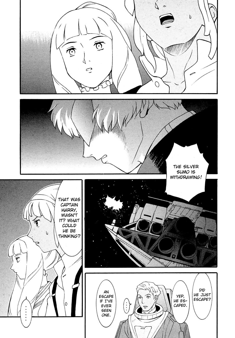 Turn A Gundam Chapter 19 page 29 - Chapter 19: The Militia in Space