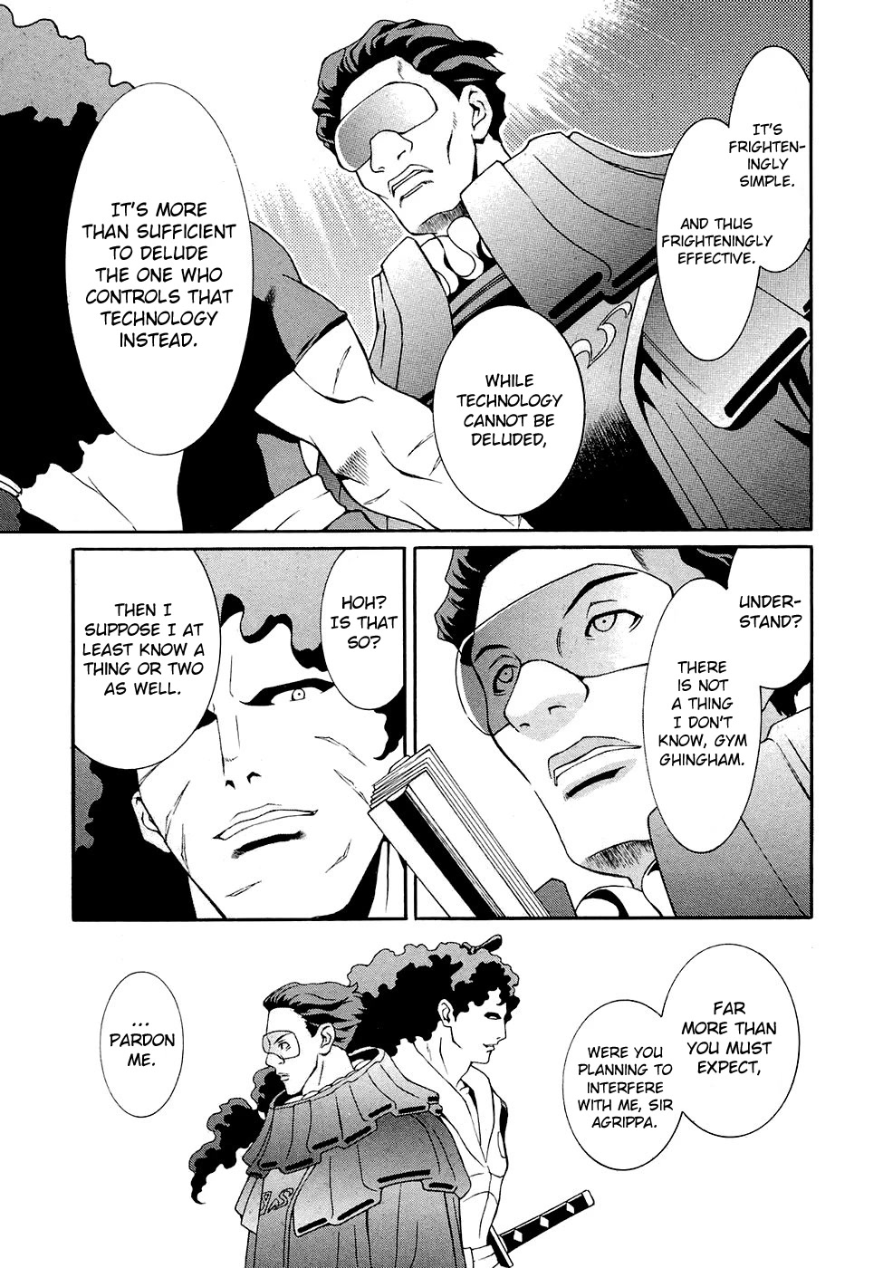 Turn A Gundam Chapter 19 page 5 - Chapter 19: The Militia in Space