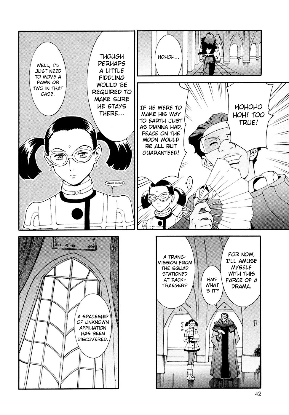 Turn A Gundam Chapter 19 page 6 - Chapter 19: The Militia in Space