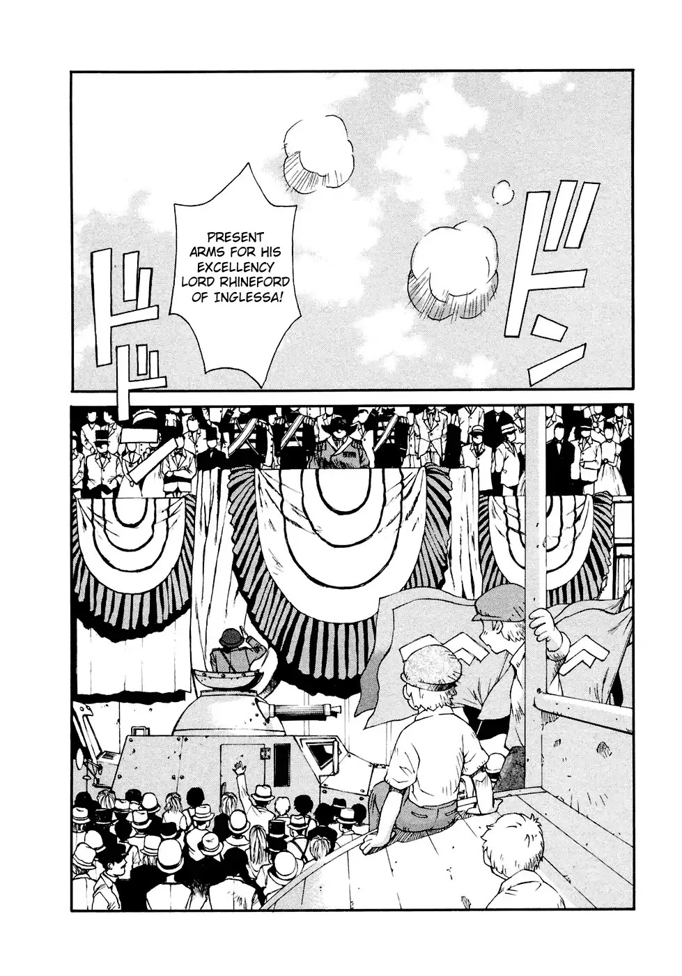 Turn A Gundam Chapter 2 page 1 - Chapter 2: The Night Of The Ceremony
