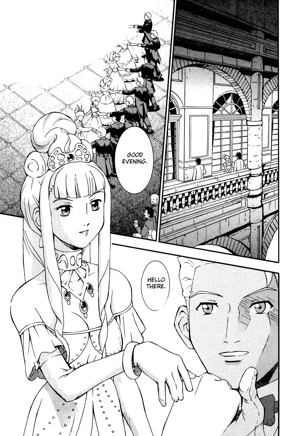 Turn A Gundam Chapter 2 page 13 - Chapter 2: The Night Of The Ceremony