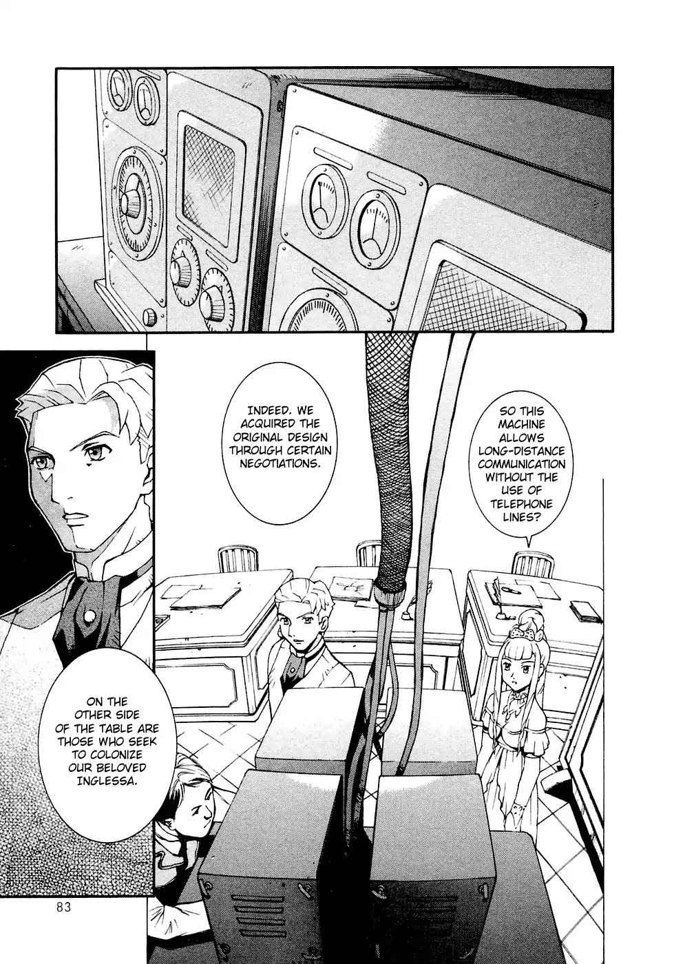Turn A Gundam Chapter 2 page 21 - Chapter 2: The Night Of The Ceremony