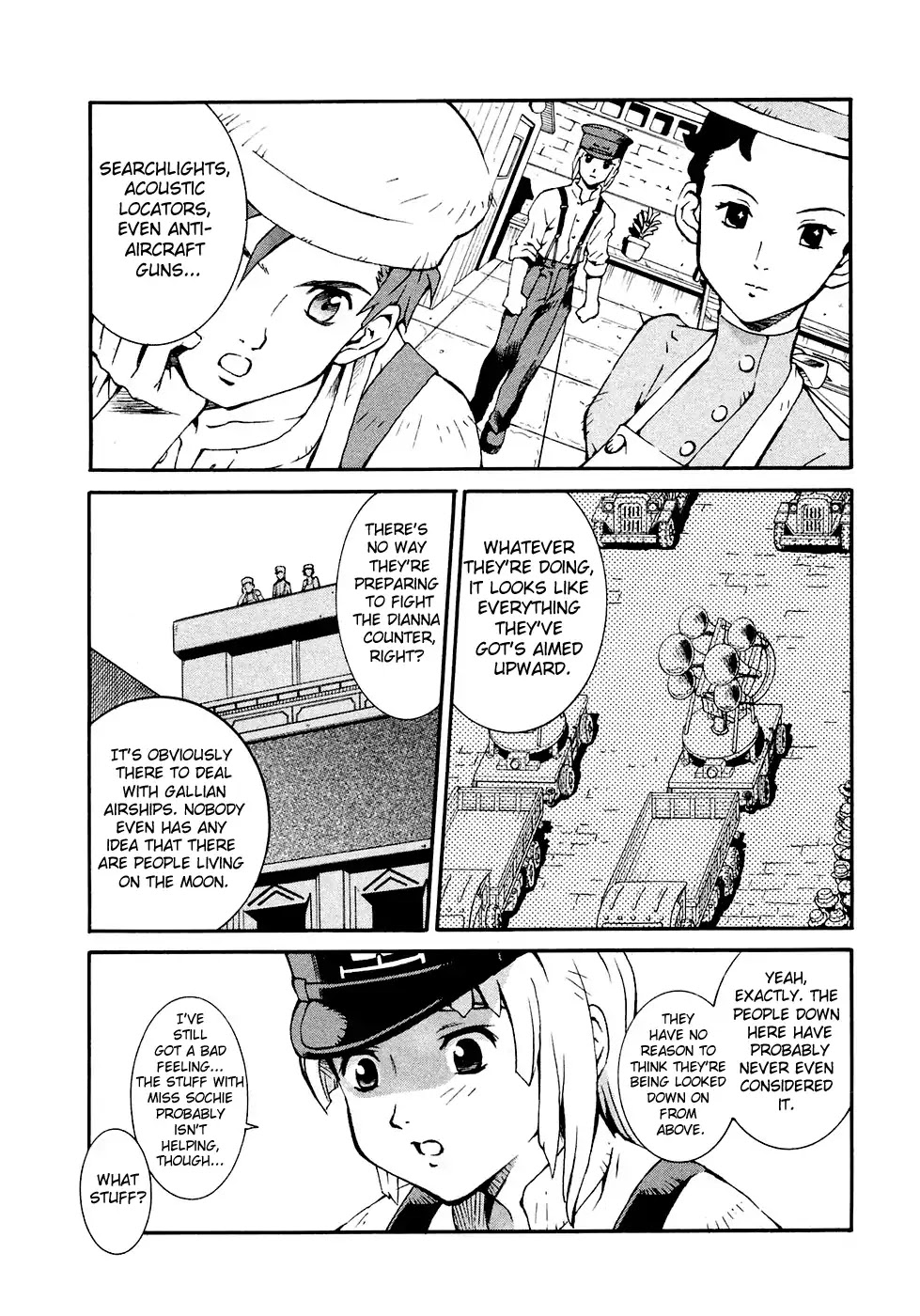 Turn A Gundam Chapter 2 page 3 - Chapter 2: The Night Of The Ceremony
