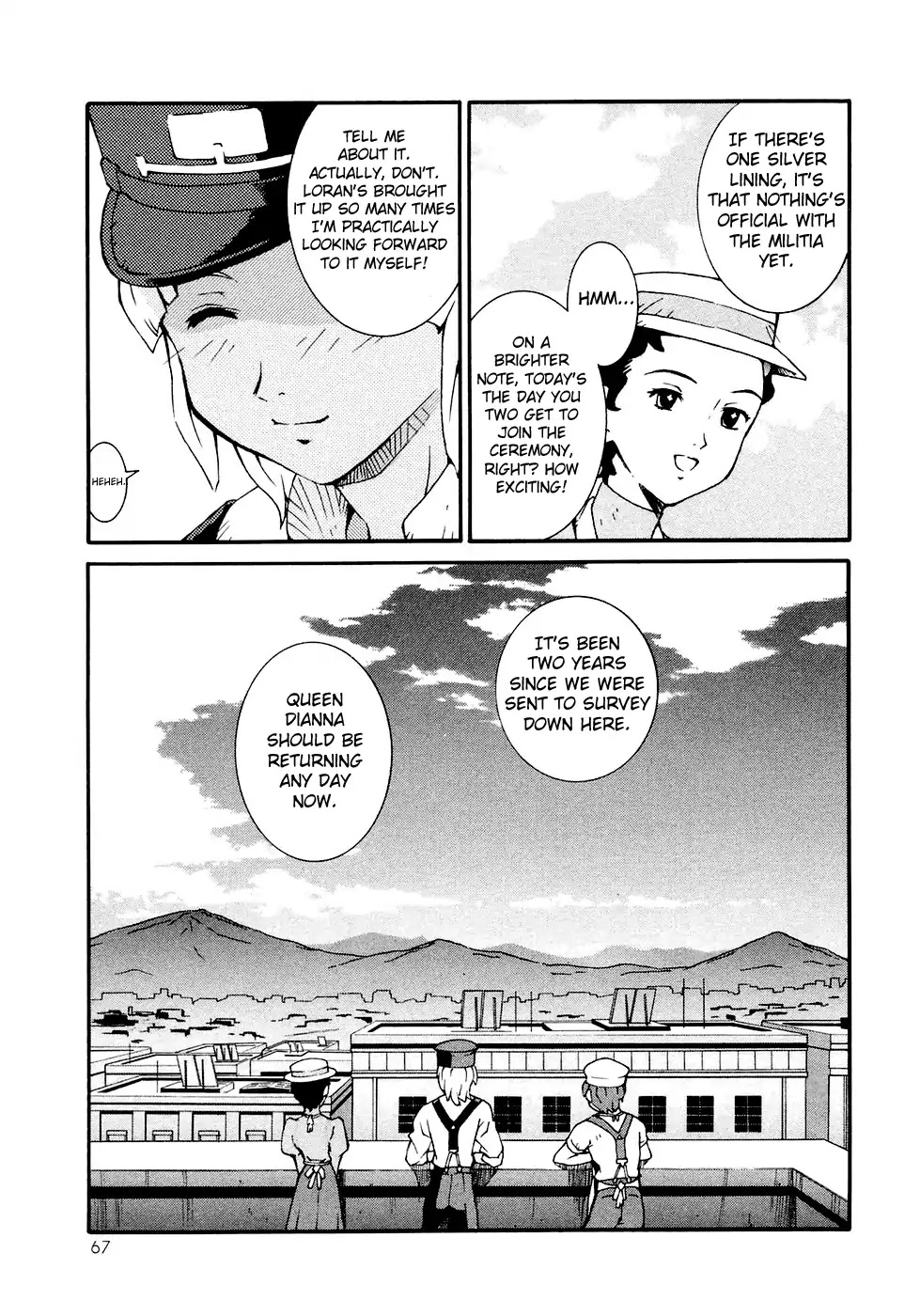 Turn A Gundam Chapter 2 page 5 - Chapter 2: The Night Of The Ceremony