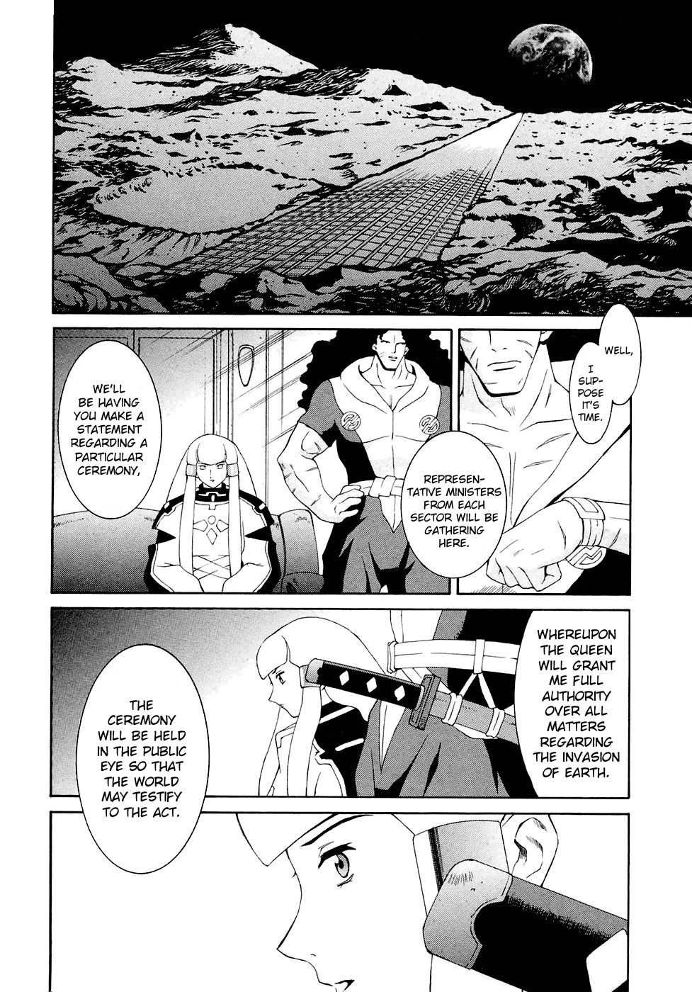 Turn A Gundam Chapter 20 page 18 - Chapter 20: Lunar Gate