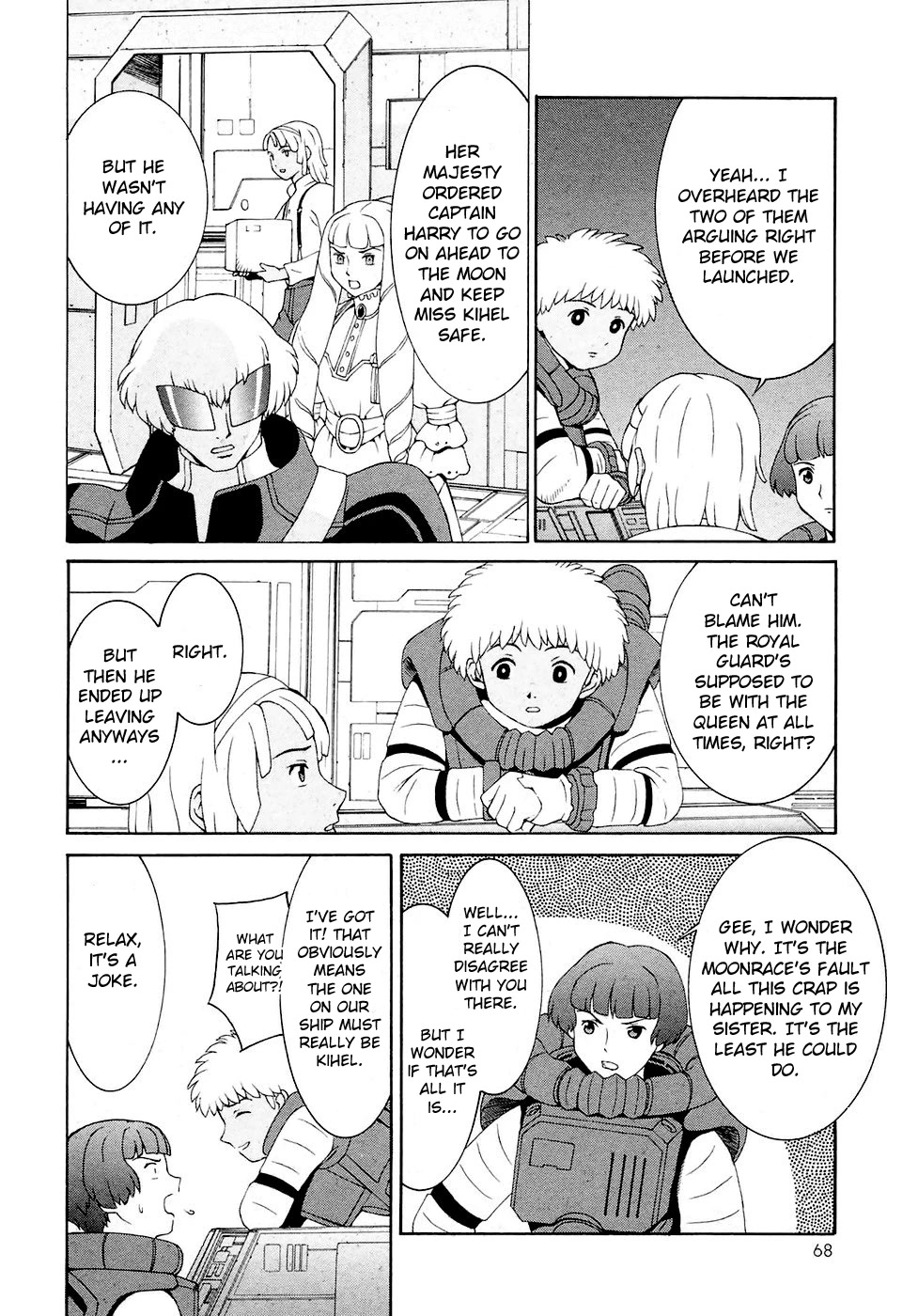 Turn A Gundam Chapter 20 page 2 - Chapter 20: Lunar Gate