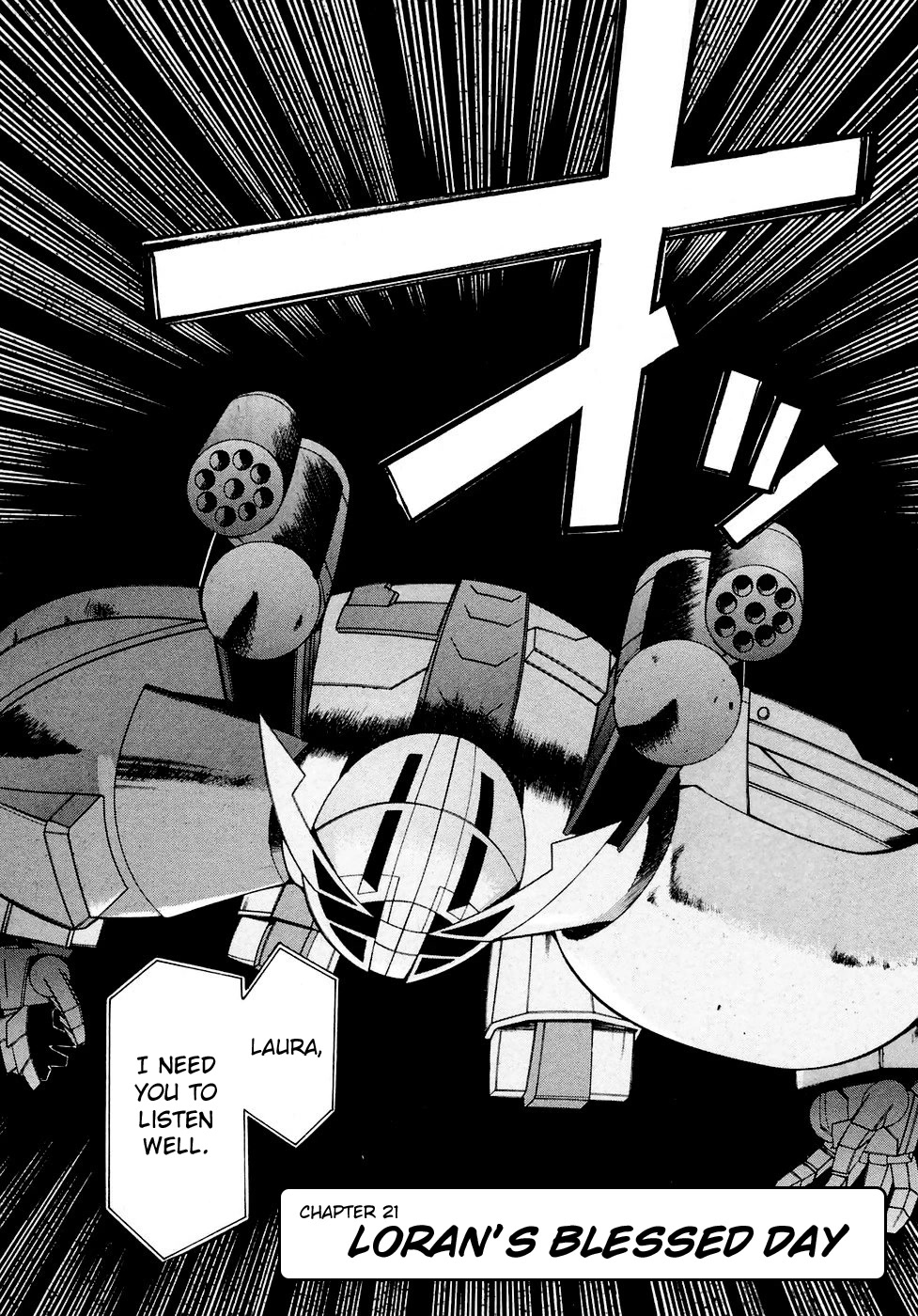 Turn A Gundam Chapter 21 page 1 - Chapter 21: Loran’s Blessed Day