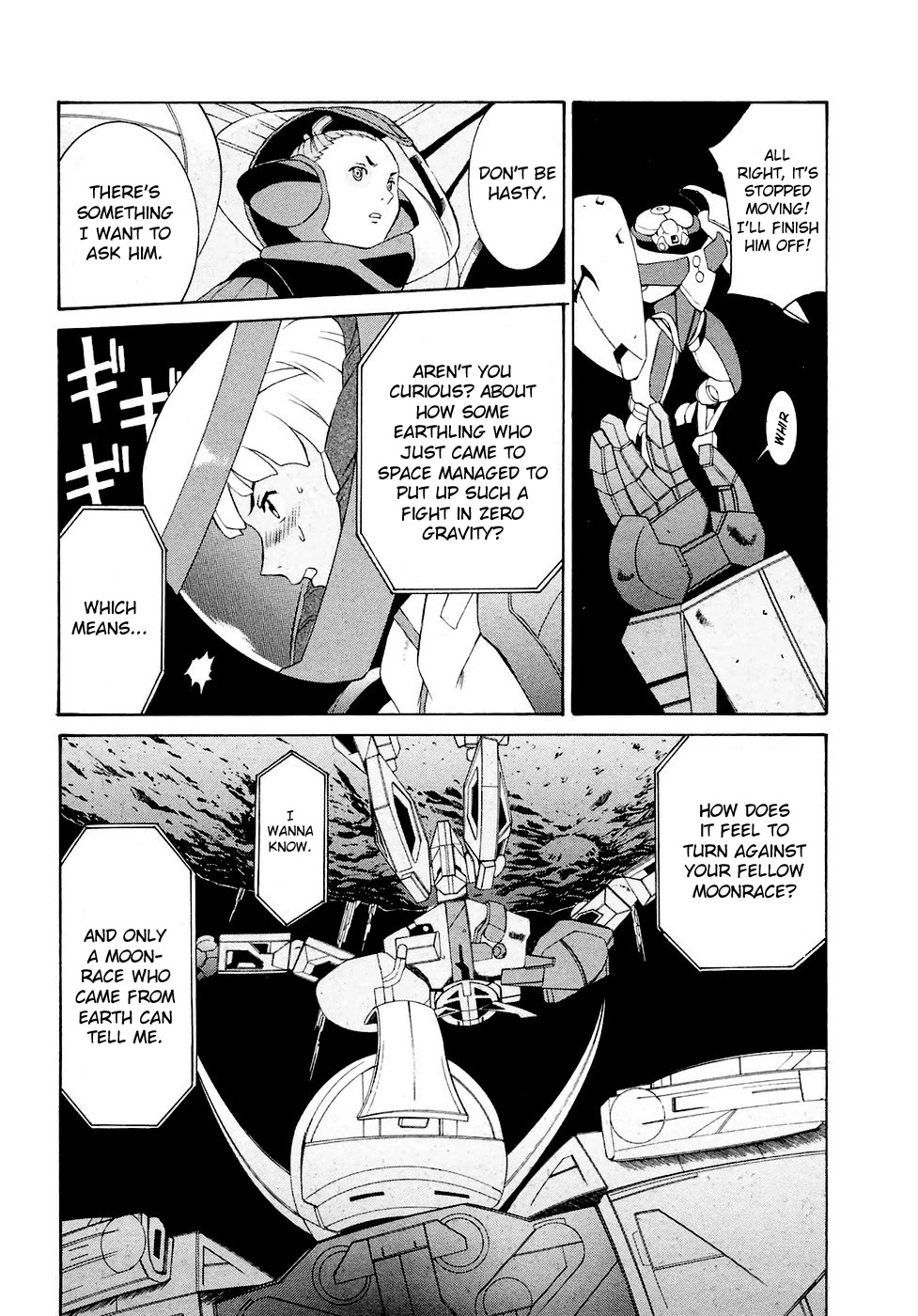 Turn A Gundam Chapter 21 page 12 - Chapter 21: Loran’s Blessed Day