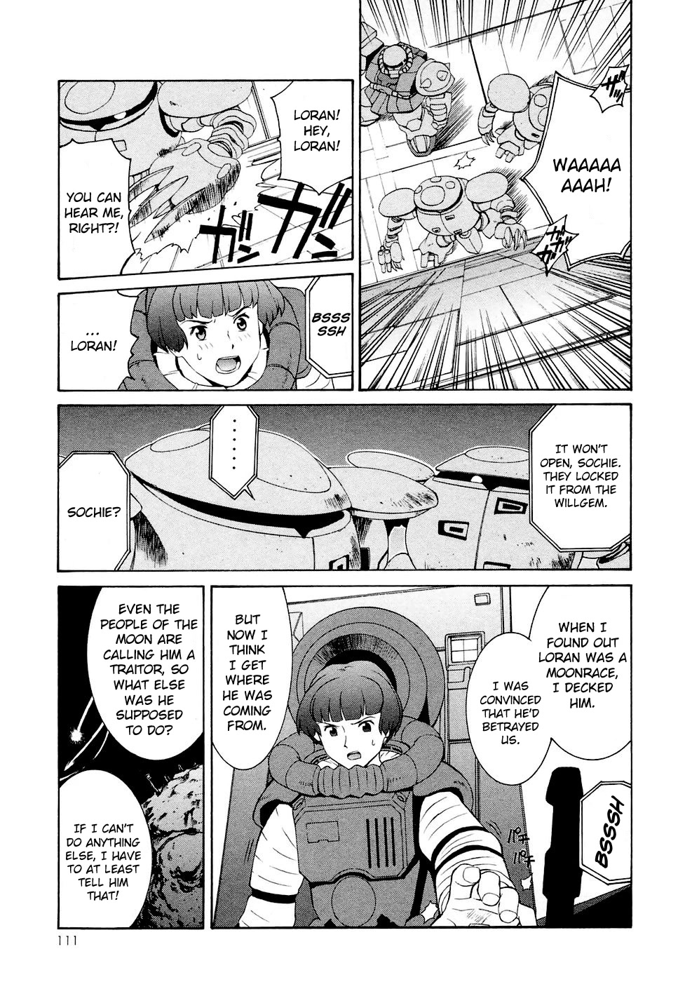 Turn A Gundam Chapter 21 page 15 - Chapter 21: Loran’s Blessed Day