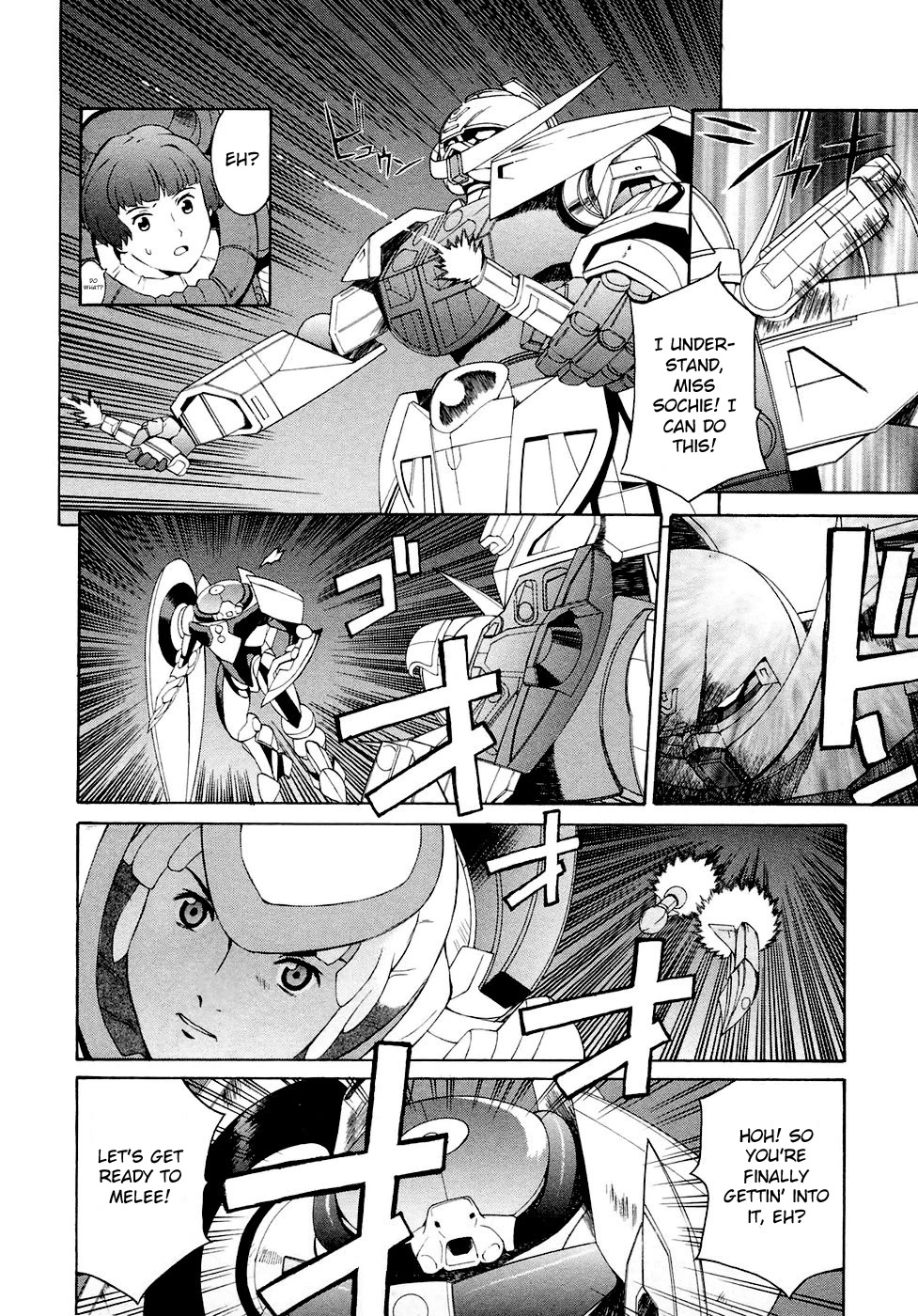 Turn A Gundam Chapter 21 page 18 - Chapter 21: Loran’s Blessed Day