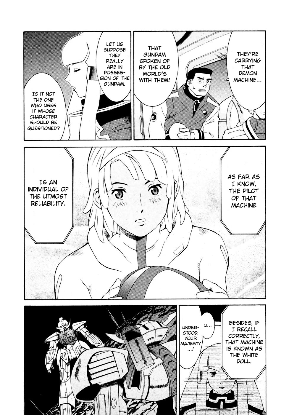 Turn A Gundam Chapter 21 page 28 - Chapter 21: Loran’s Blessed Day