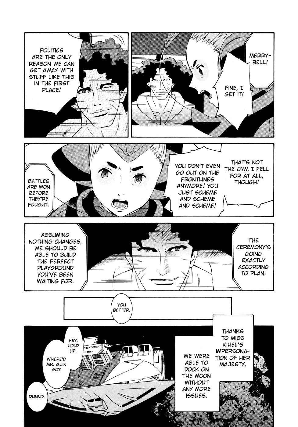 Turn A Gundam Chapter 21 page 29 - Chapter 21: Loran’s Blessed Day