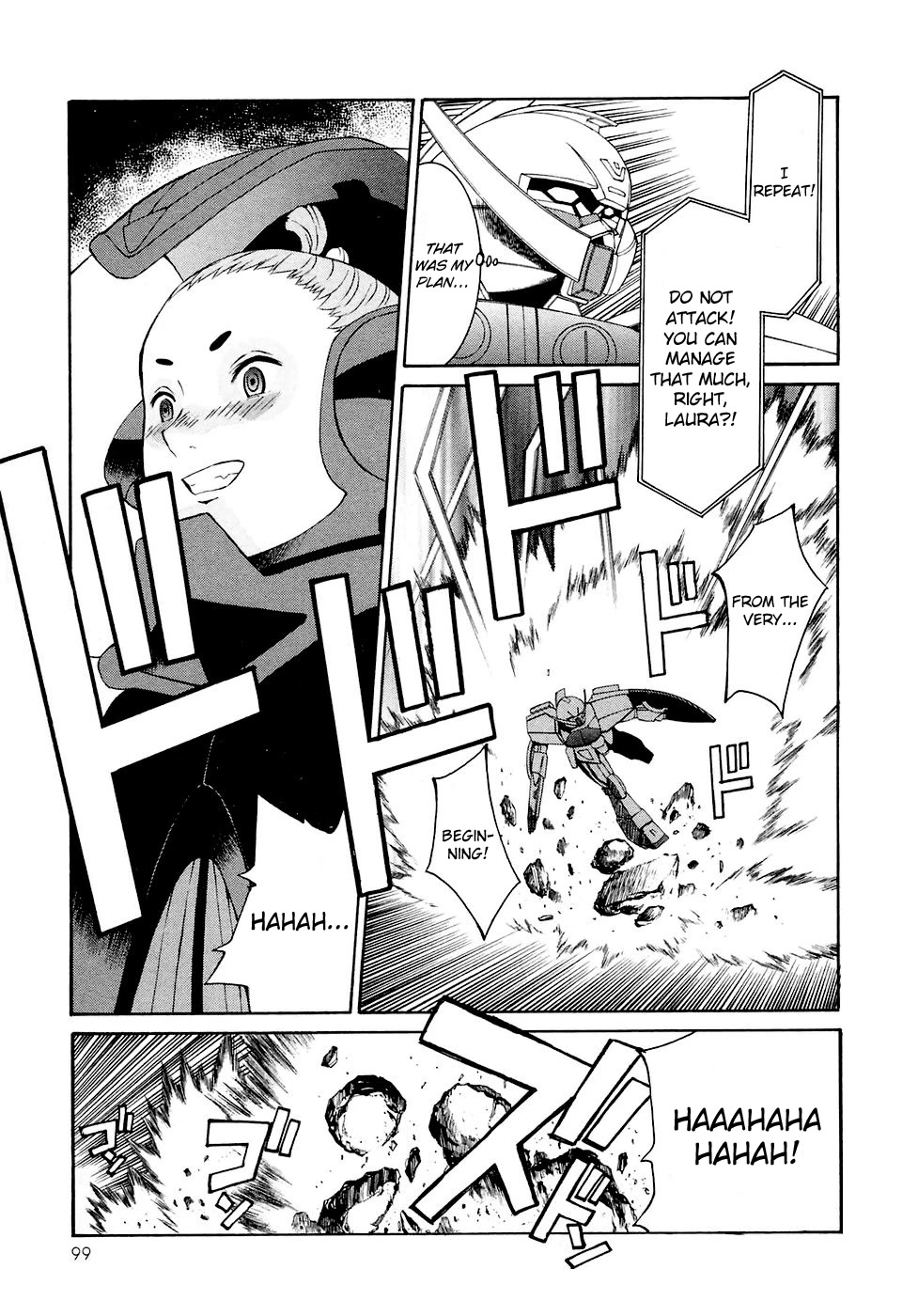 Turn A Gundam Chapter 21 page 3 - Chapter 21: Loran’s Blessed Day