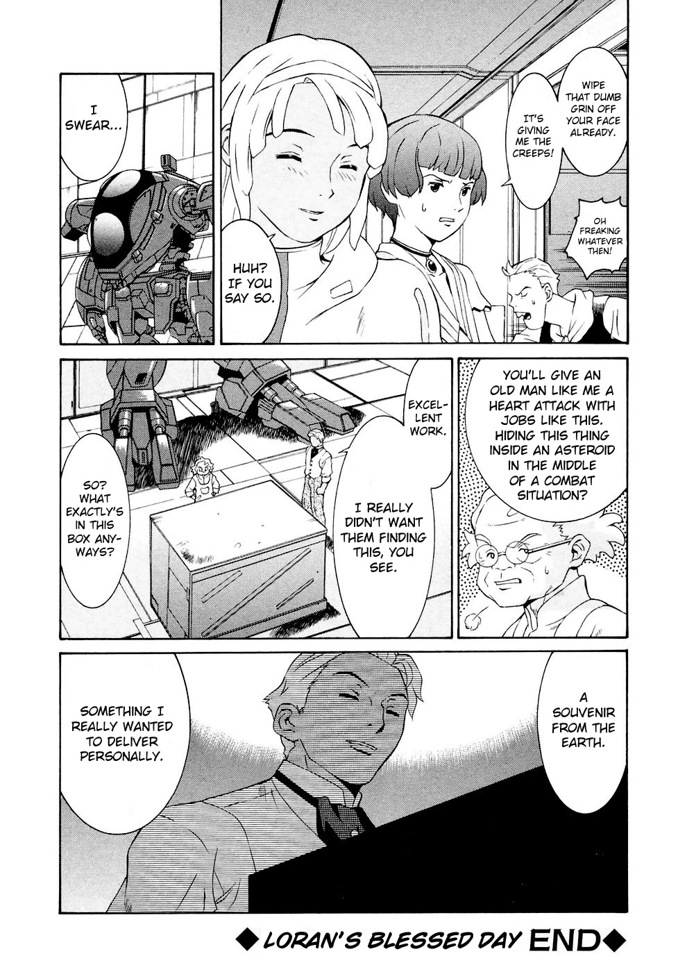Turn A Gundam Chapter 21 page 30 - Chapter 21: Loran’s Blessed Day